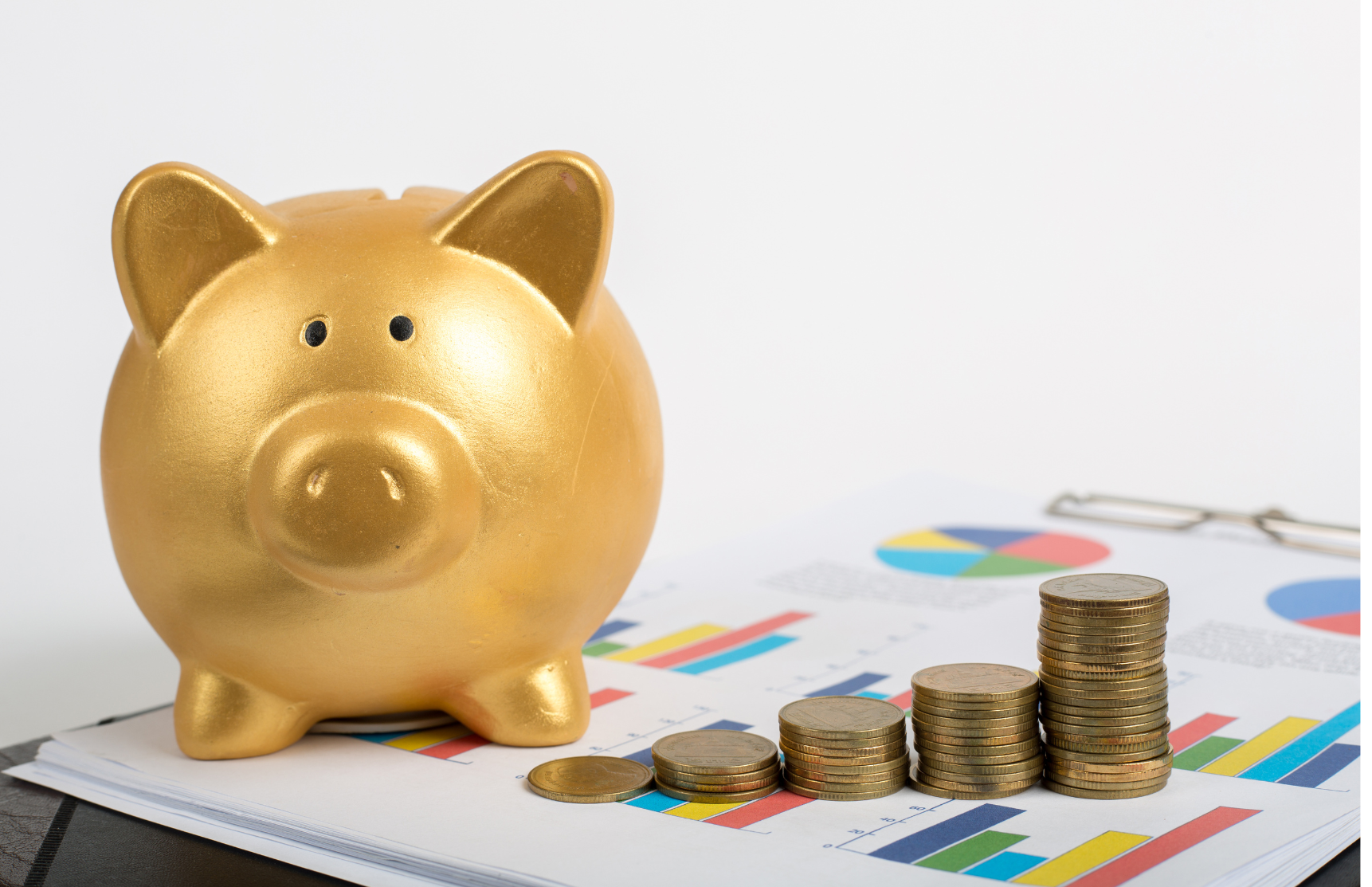 Financiën gouden spaarvarken