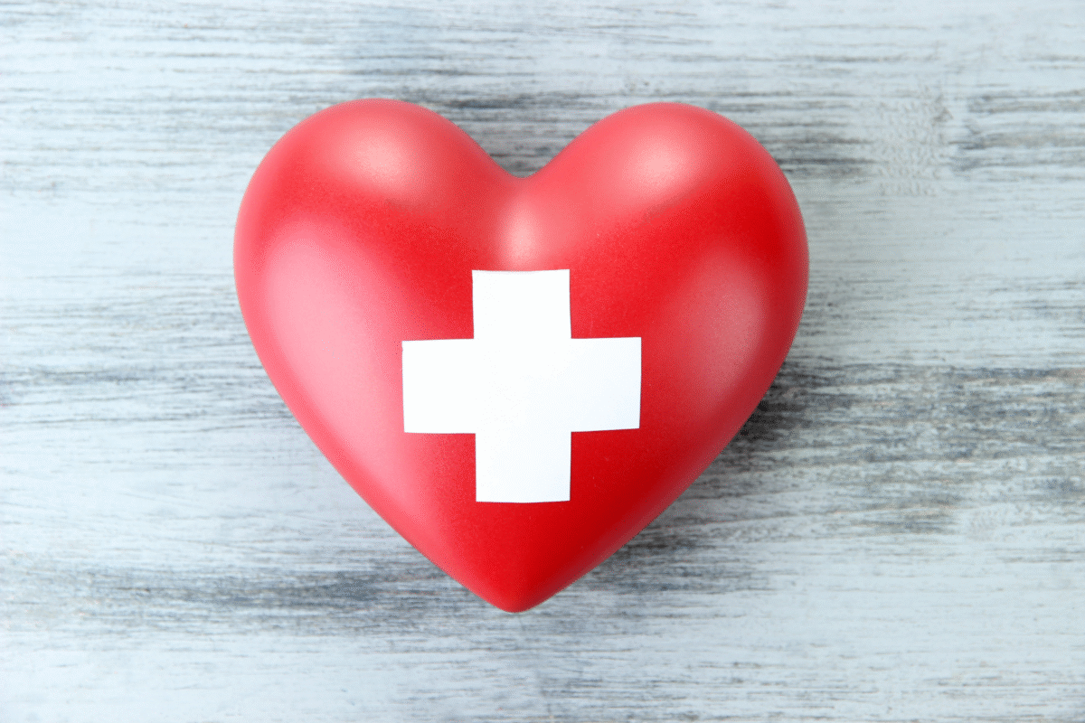 Zorg en hulpverlening Hart met kruis
